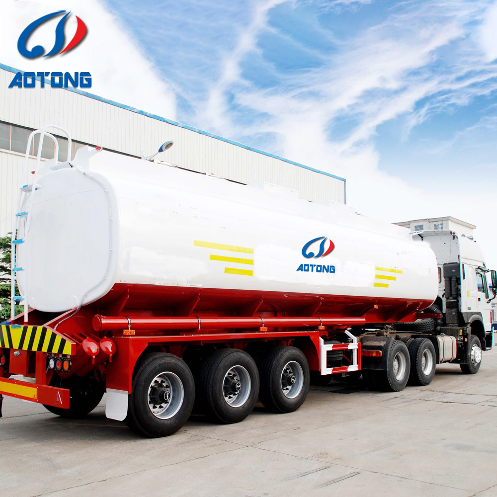 China factory 3 axles 4 axles Asphalt bitumen transportation tanker truck trailer for sale ( Volume optional)