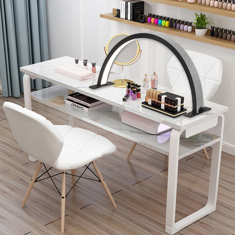 Moon Shape Table Nail salon Lamps Stepless Adjustment eclipse desk moon glitter lash lamp Wholesale