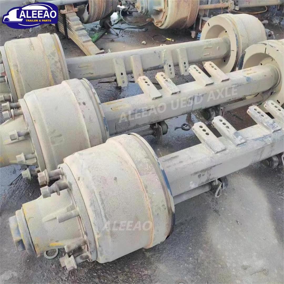 ALEEAO Low Price Truck And Trailer Parts Used Bpw Axles Second Hand Front Axle For Sale