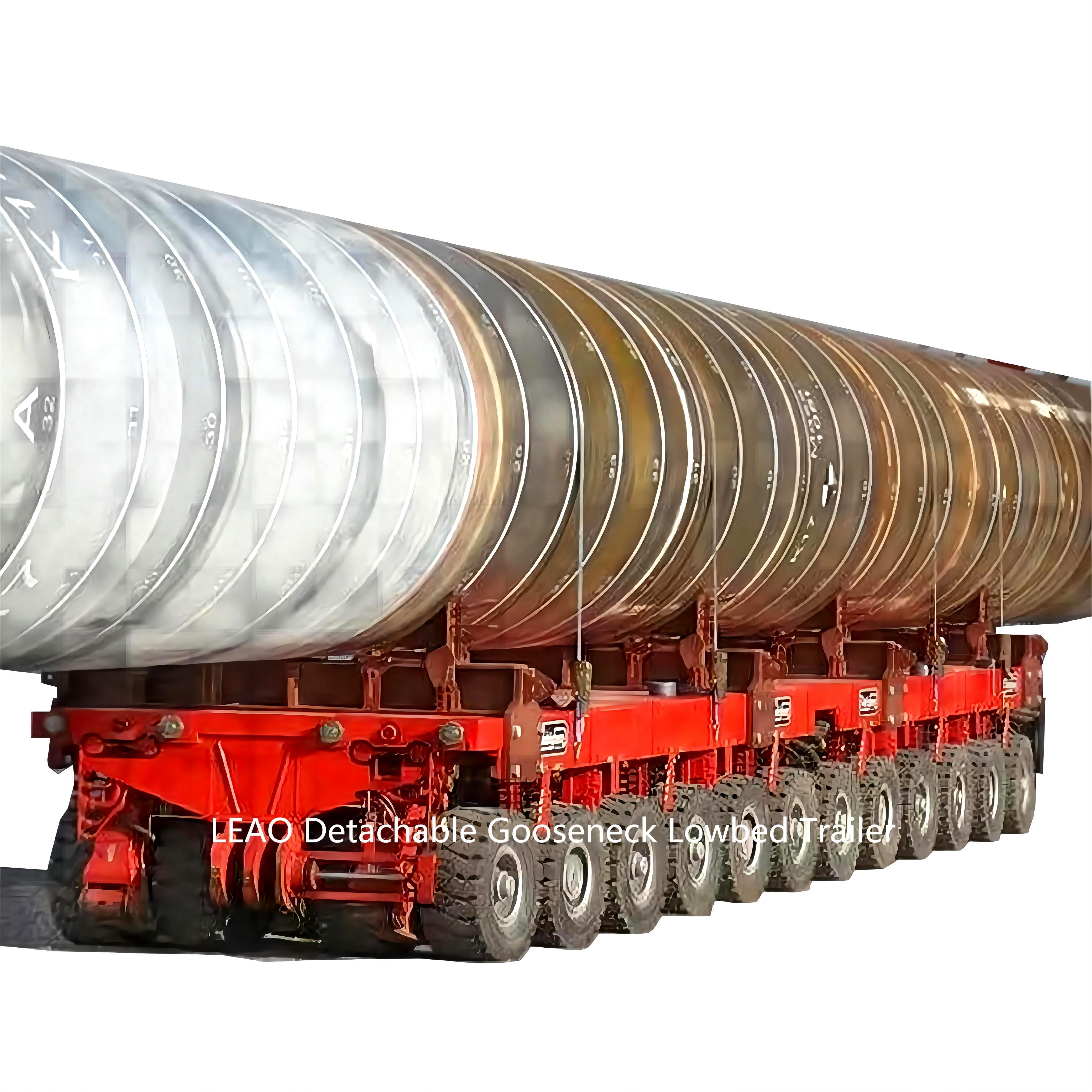 200 Ton Heavy Haul Modular Trailer Multi axle spmt self propelled trailer modular  200 ton--500 ton hydraulic modular trailer