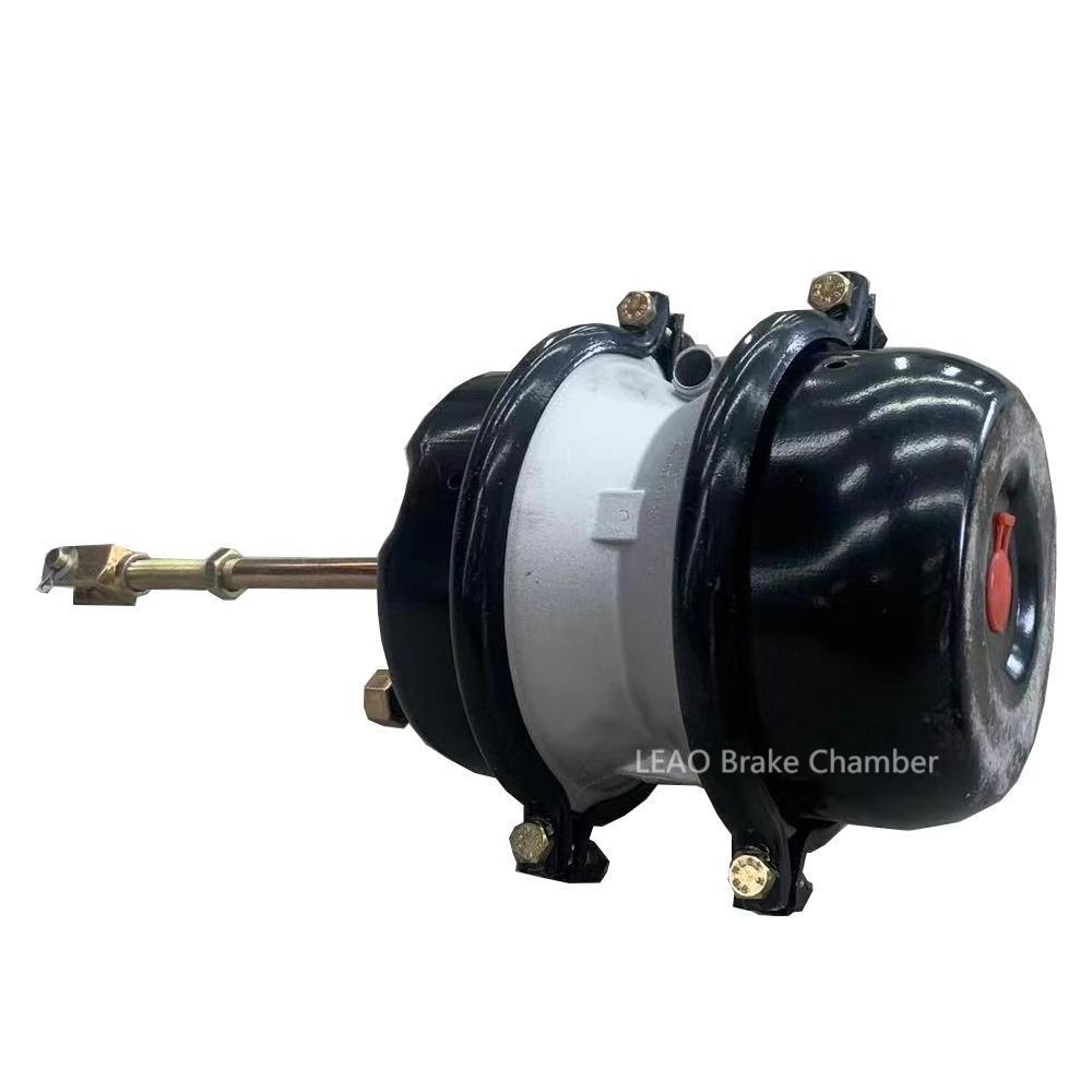 LEAO Best Quality T24/30 Air Spring Long Stroke Trailer Brake Actuator Double Brake Chamber t24/30