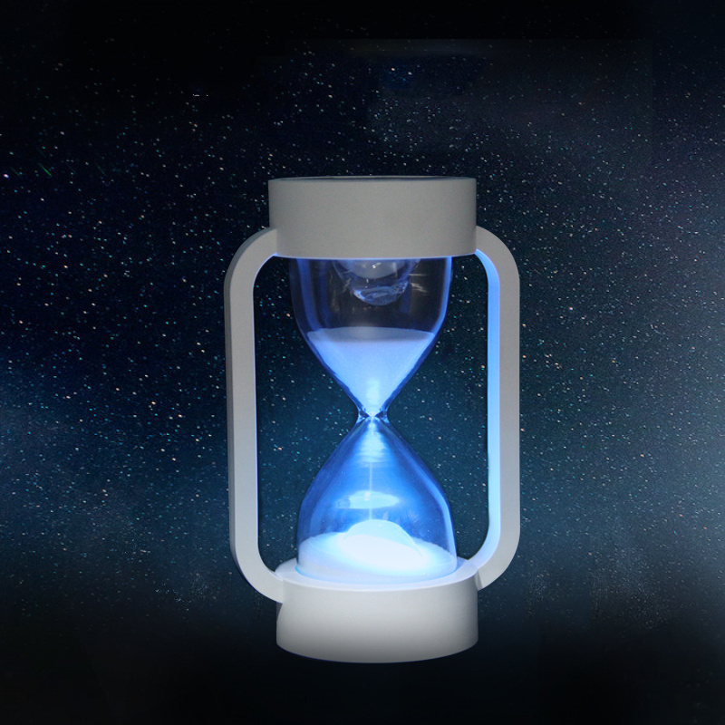 Colorful Changing Gravity Sensor Time Hourglass Light LED Night Desk Light For Gaming