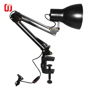 Metal Table Lamp office work desk light long swing arm led reading lampes usb 5v 5w Inline light source stand or clip clamp