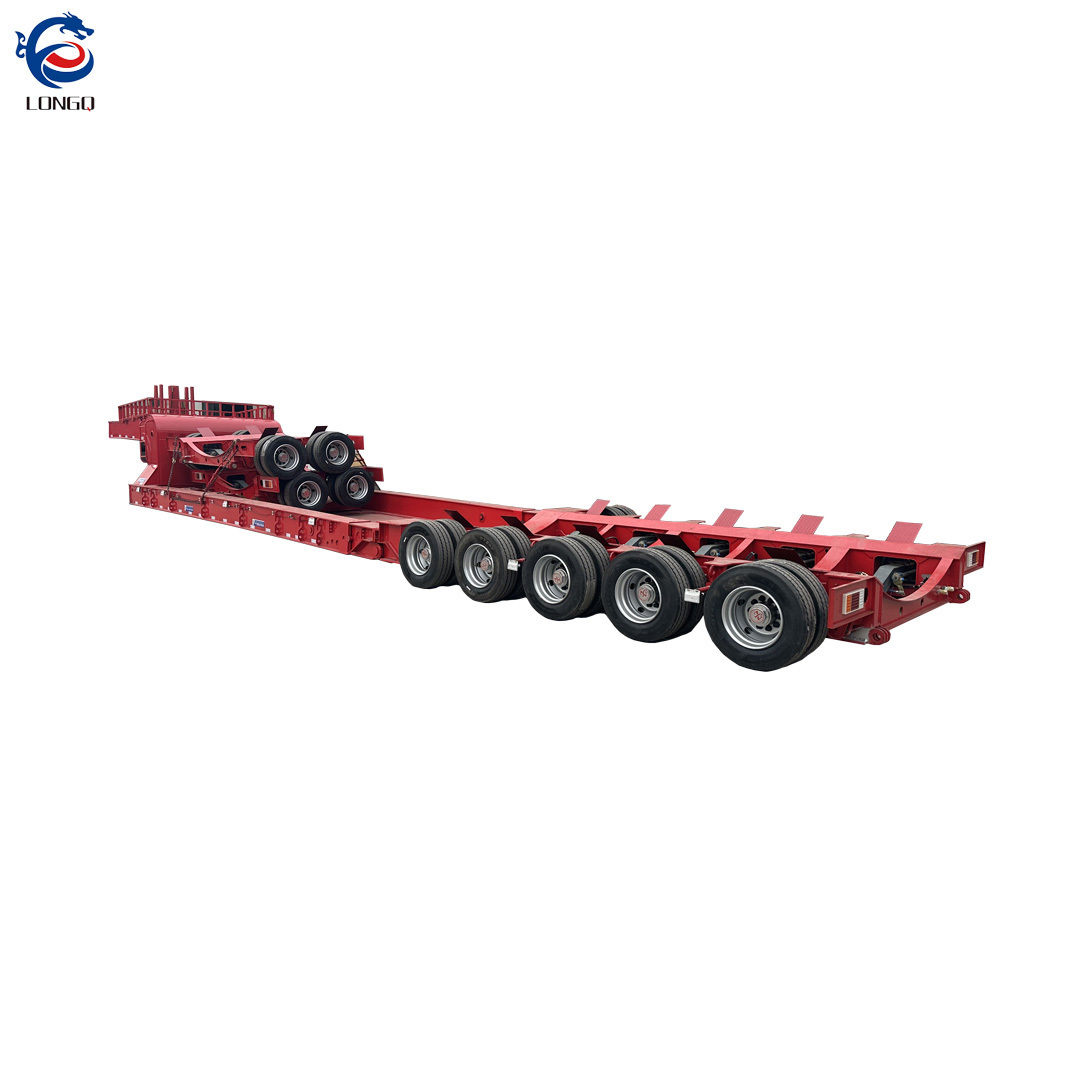 multiaxis  Wind Power Equipment Transport Trailer  lowbed semi trailer sale in qatar