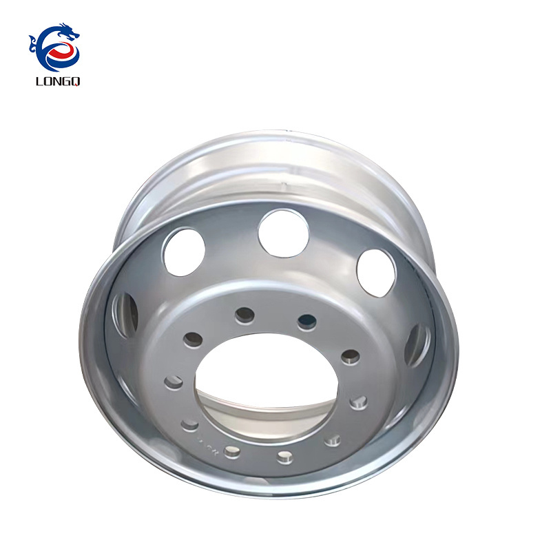 LONGQ Top quality 7.5-22.5/8.25-22.5/9.0-22.5 commercial truck wheels truck chroming aluminum wheel 22.5 rim