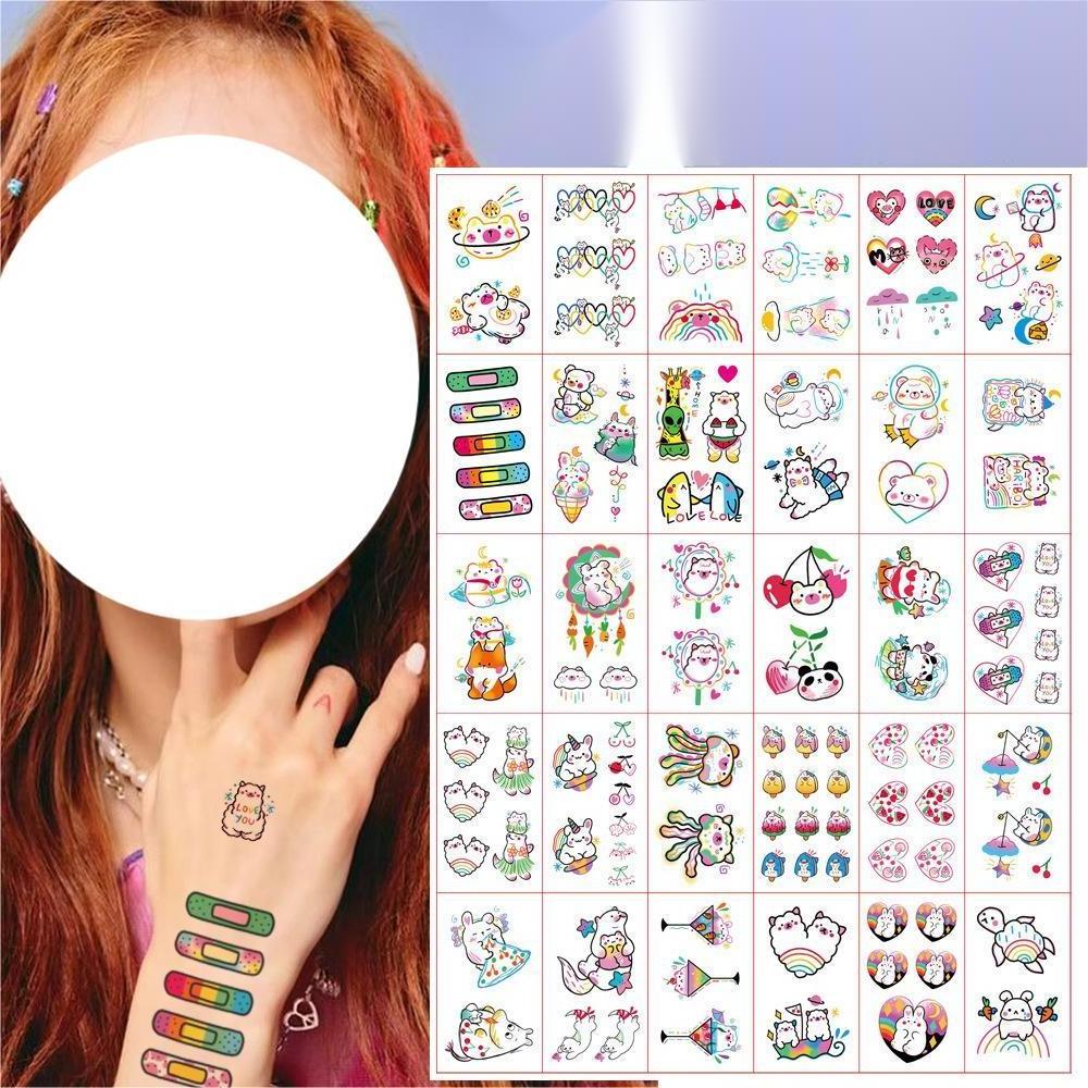 2024 Custom Personalized Sports Basketball Child's Tattoos Stickers Stock Safe Temporary Temporary Tattoo