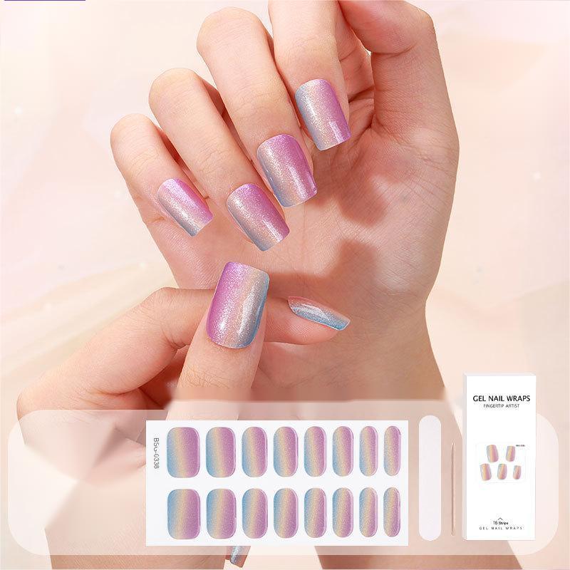 Non-toxic popular nail sticker wholesale nail polish custom nail wraps