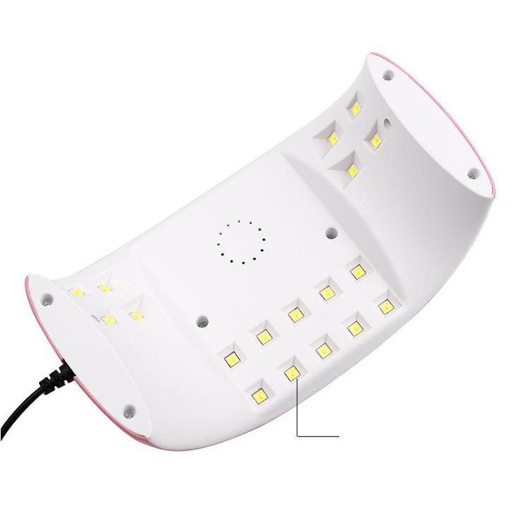 Sun X2 Uv Led Nail Curing Lamp Mini Usb 52w 18pcs Leds Manicure Small Portable Nail Gel Polish Glue Drying Light Dryer