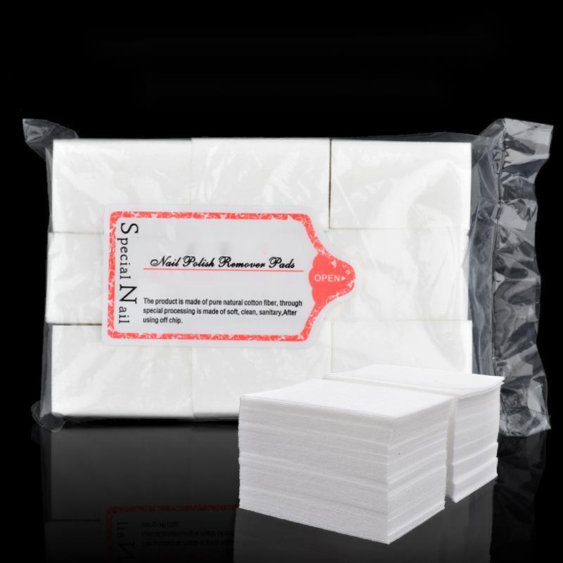 Cosmetic cotton pads Beauty Salon wiping wipers nail polish remover wipes individual