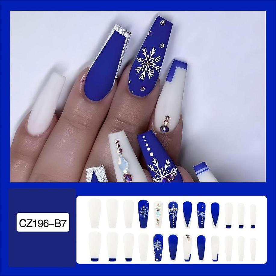 Wholesale Private Label Luxury ABS Halloween Press On Nails False Artificial Nail Stick On Artificial Finger