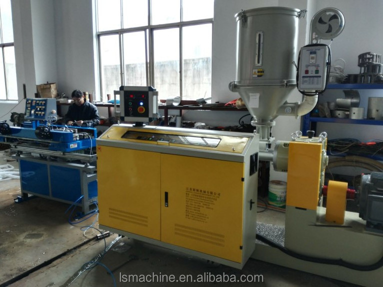 PP PE PVC pipe making machine price/Plastic flexible pipe extrusion production line/ Electric conduit pipe machine extruder