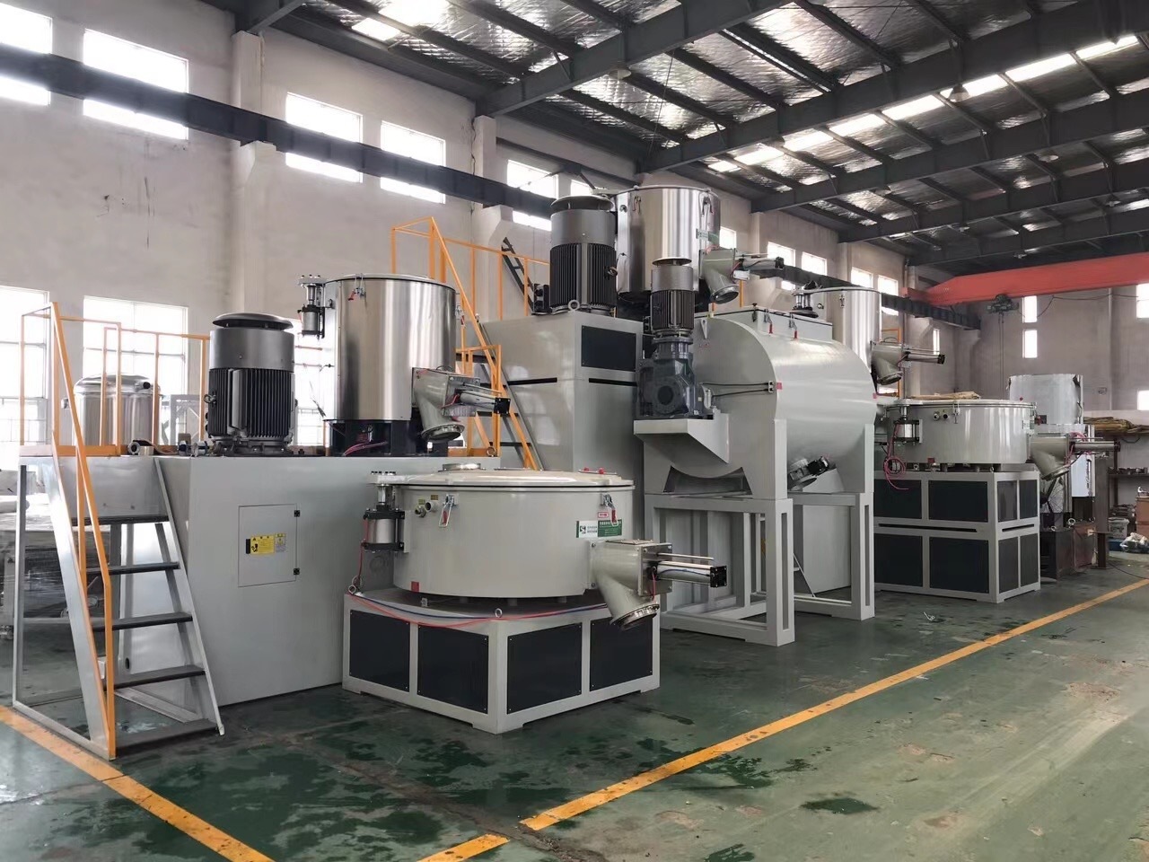 SRL Series PVC Powder Mixing Machine Plastic Mixer for PVC Profile Extrusion Line