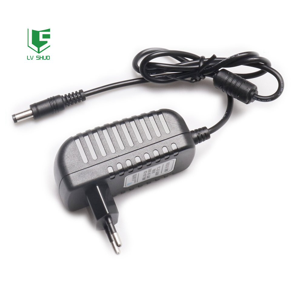 2024 Factory customized 12V 1A 2A Hot Sale Products Wall Charger 12V 5A AC Adapter