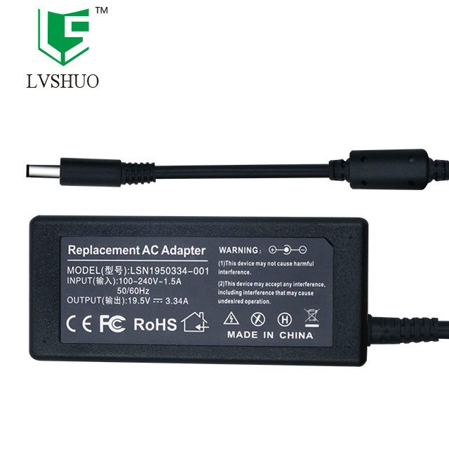 65W Laptop Charger Power for Latitude D610 19.5V 3.34A 4.5*3.0MM Laptop Charger Parts of A Laptop Charger