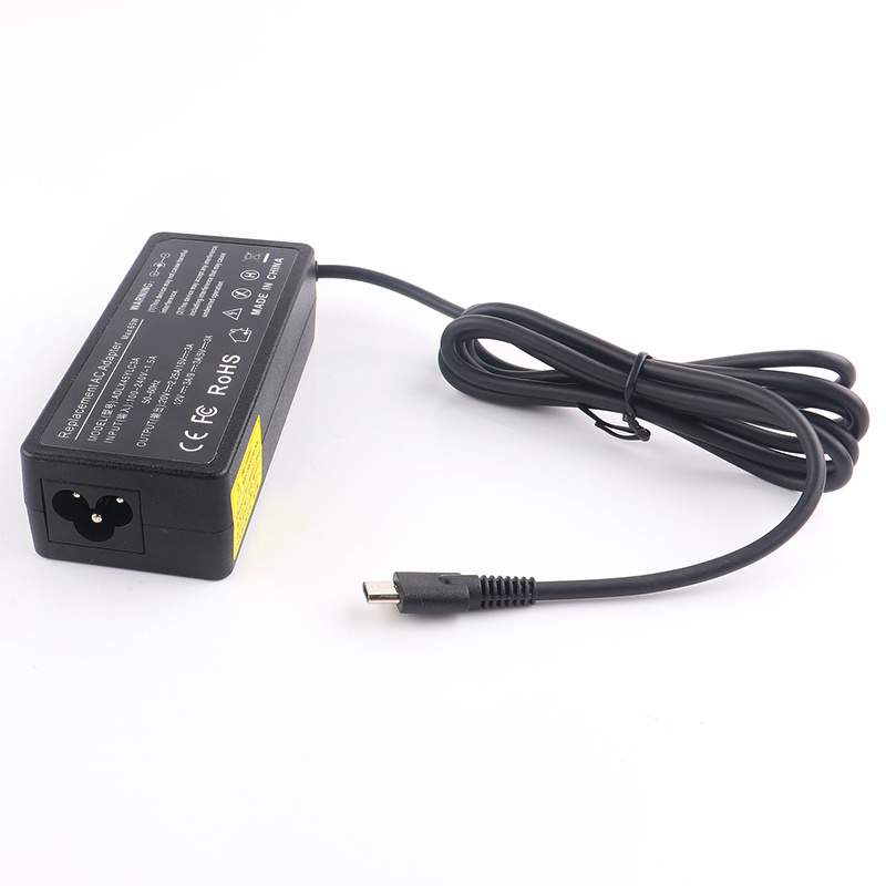 High quality Ac Dc Charger 5V 3A 9V 12V 15V 3A 20V 2.25A 45W USB-C Power Adapter type-c PD Charger for Asus laptop