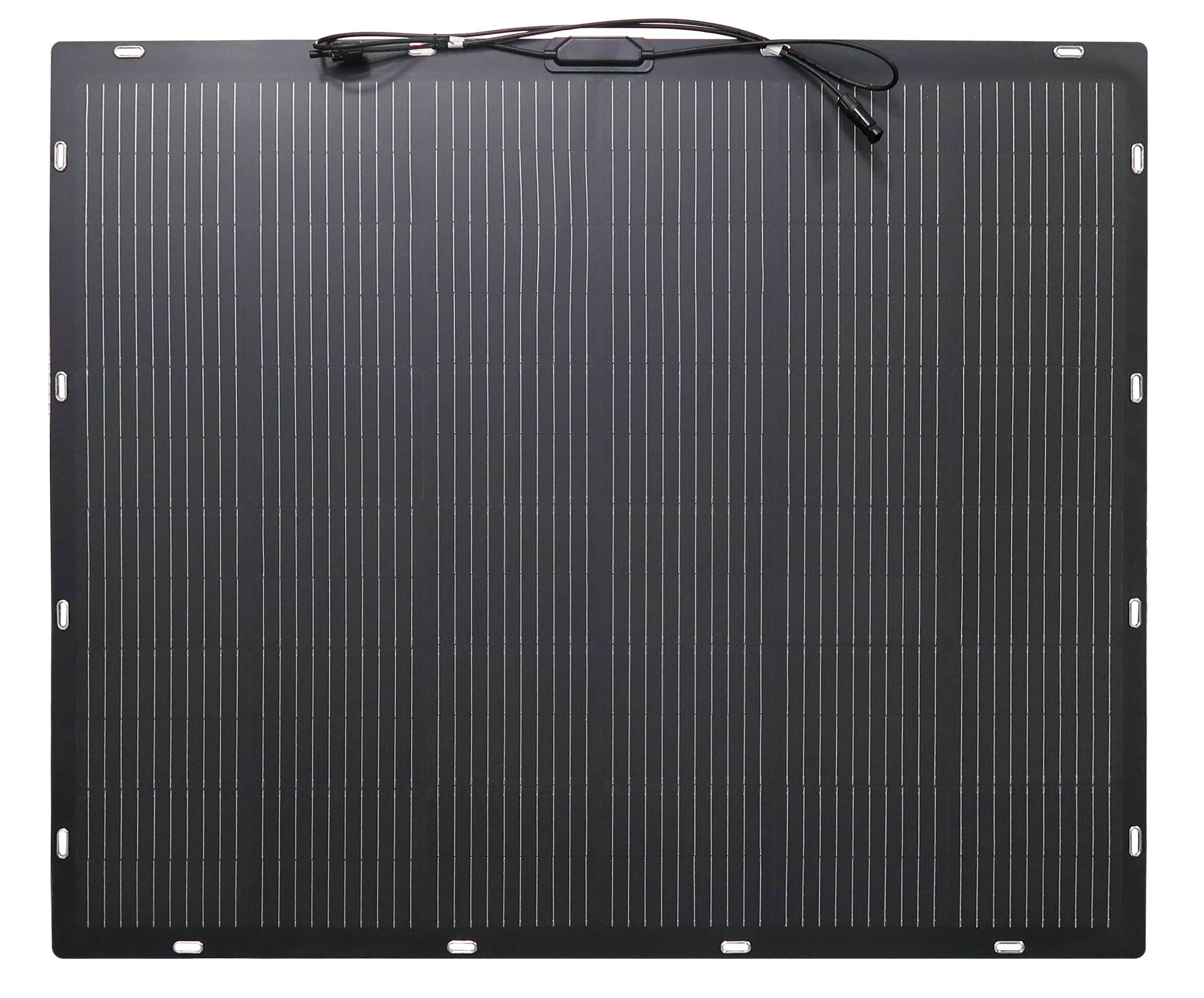 Flexible Solar Panel 200 Watt 18 Volt Monocrystalline Semi-Flexible Bendable Mono Off-Grid