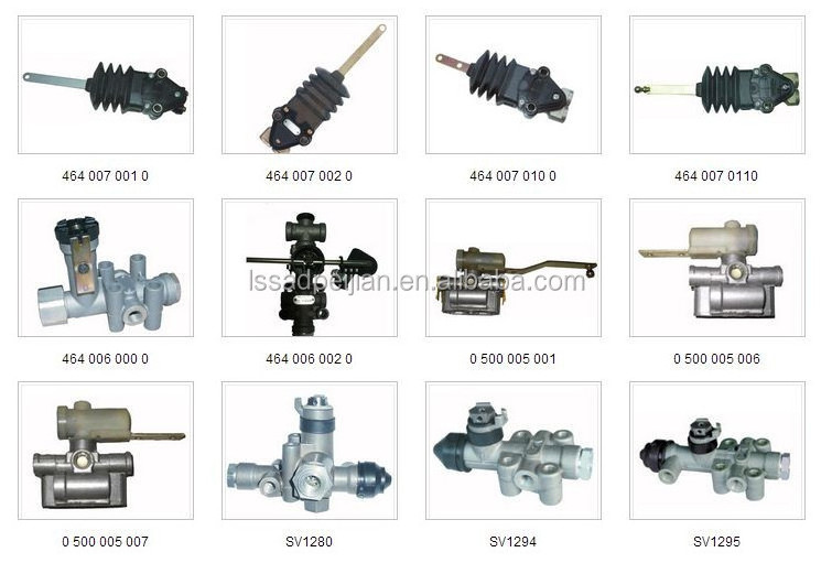 synchronous emergency relay valve for semi trailer