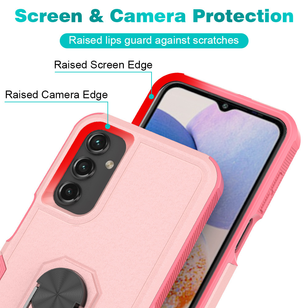 2024 New Drop Protection Case Camera Screen Guard Bulk Kickstand  For Samsung Wholesale Phone Cases For Sam A15 5G