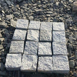 Outdoor Nature Split Gray 10*10 Paving Stones Tumbled G603 Granite Edging Cobblestone Paver