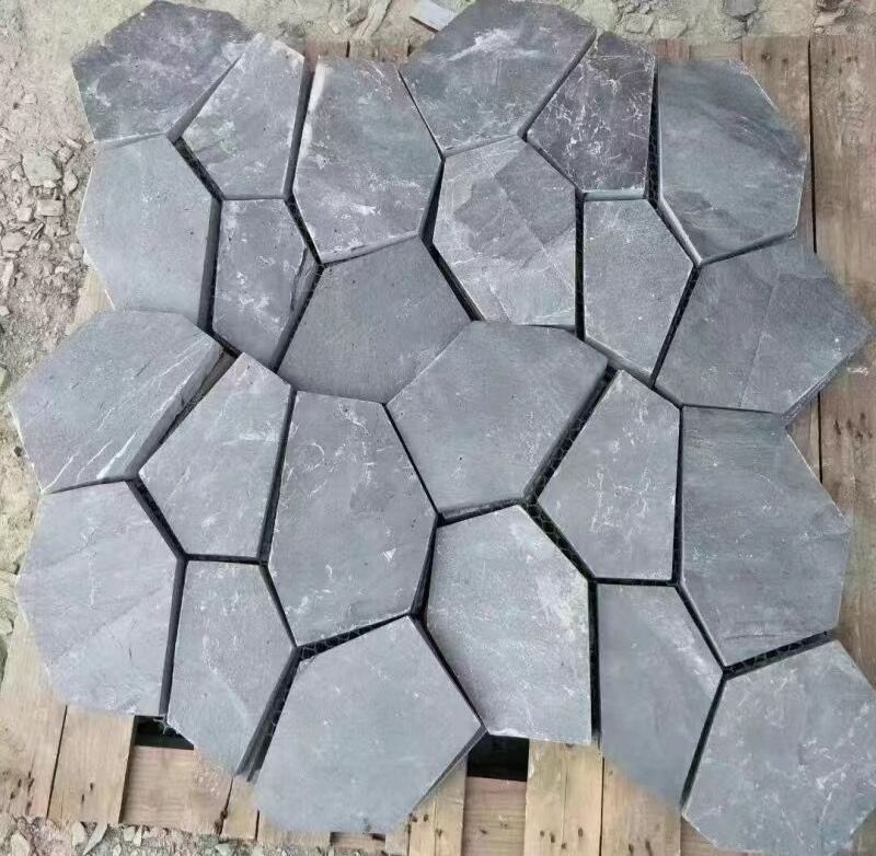 Factory Directly Natural Rust Slate Paving Stone Flagstone For Garden Paths Slate Stone Natural Stone Tiles