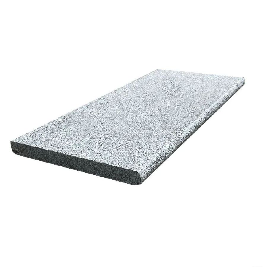 Wholesale Grey Granite Tiles Treads And Risers Stairs Staircases And Bullnose Steps Natural Stone