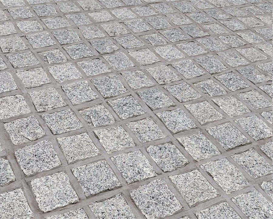 Wholesale Chinese Small Block Grey Granite Black Cobble Stone Outdoor Garden Park Driveway Paving Granite Stone