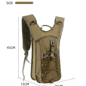 OEM Custom logo lightweight running 2L 3L TPU Water bladder men tactical Fabric water backpack