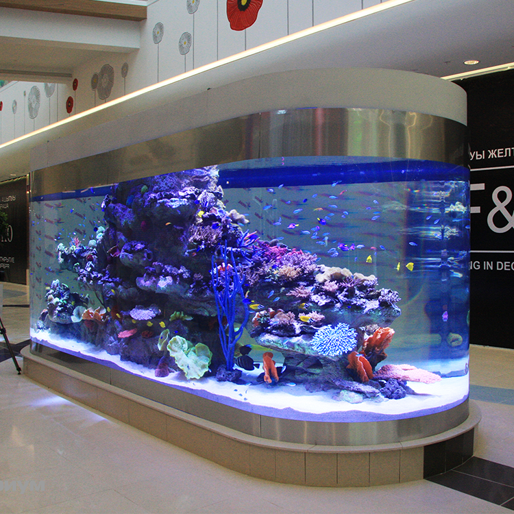 Hot Selling Large Acrylic Aquarium Supplier, CE Approved Custom Acrylic Aquariums Fish Tanks For Sale@