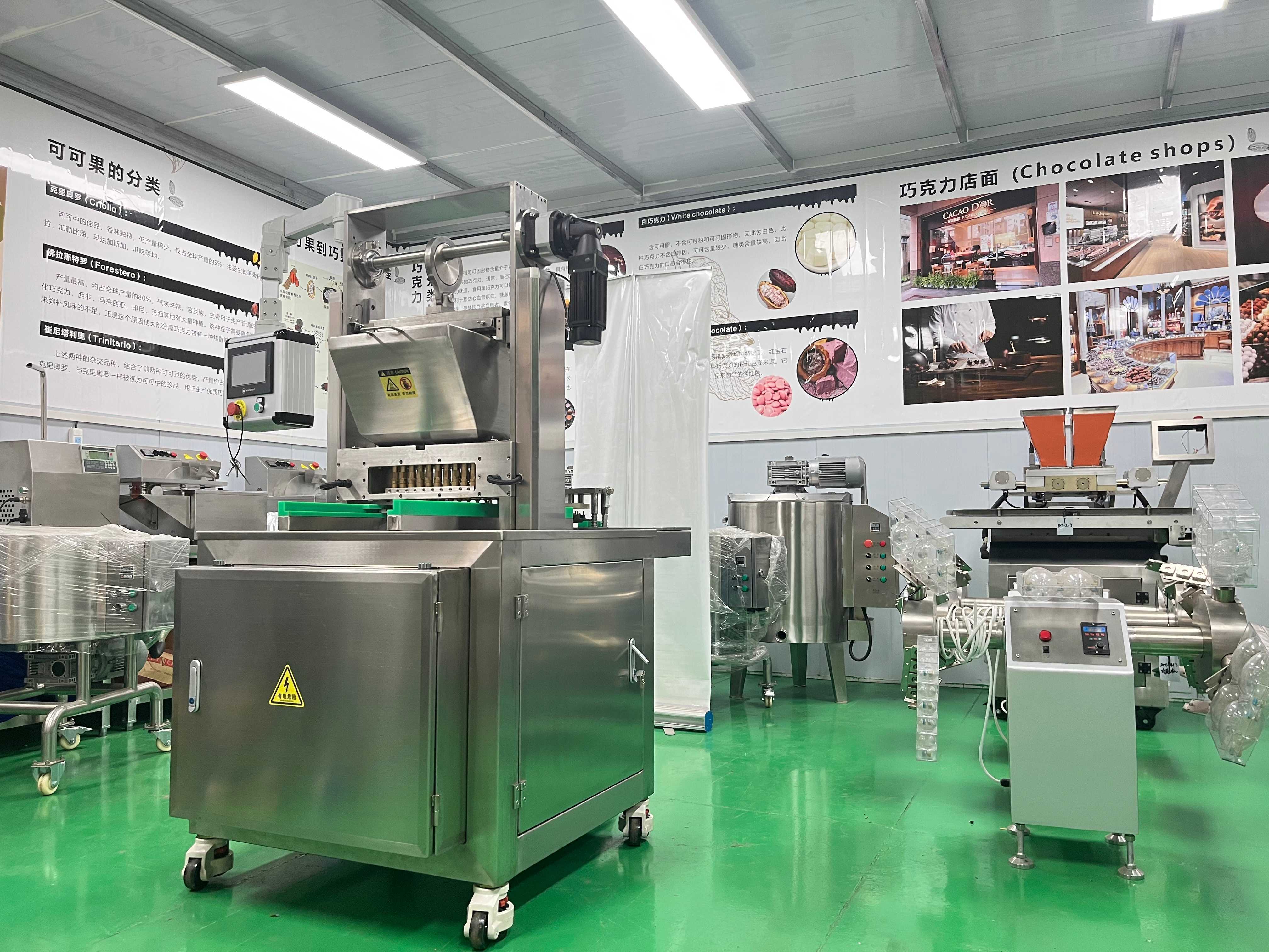 LST automatic gummy filling  depositing machine gummy depositor with demolder hard candy depositing machine