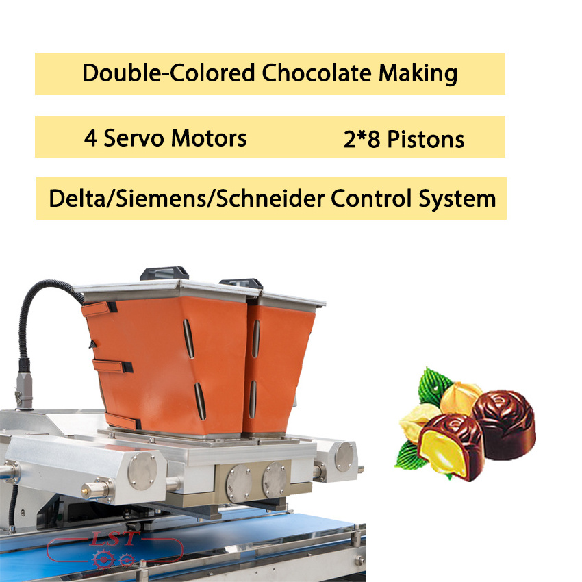 Automatic chocolate making machine one shot chocolate depositor chocolate bar machine