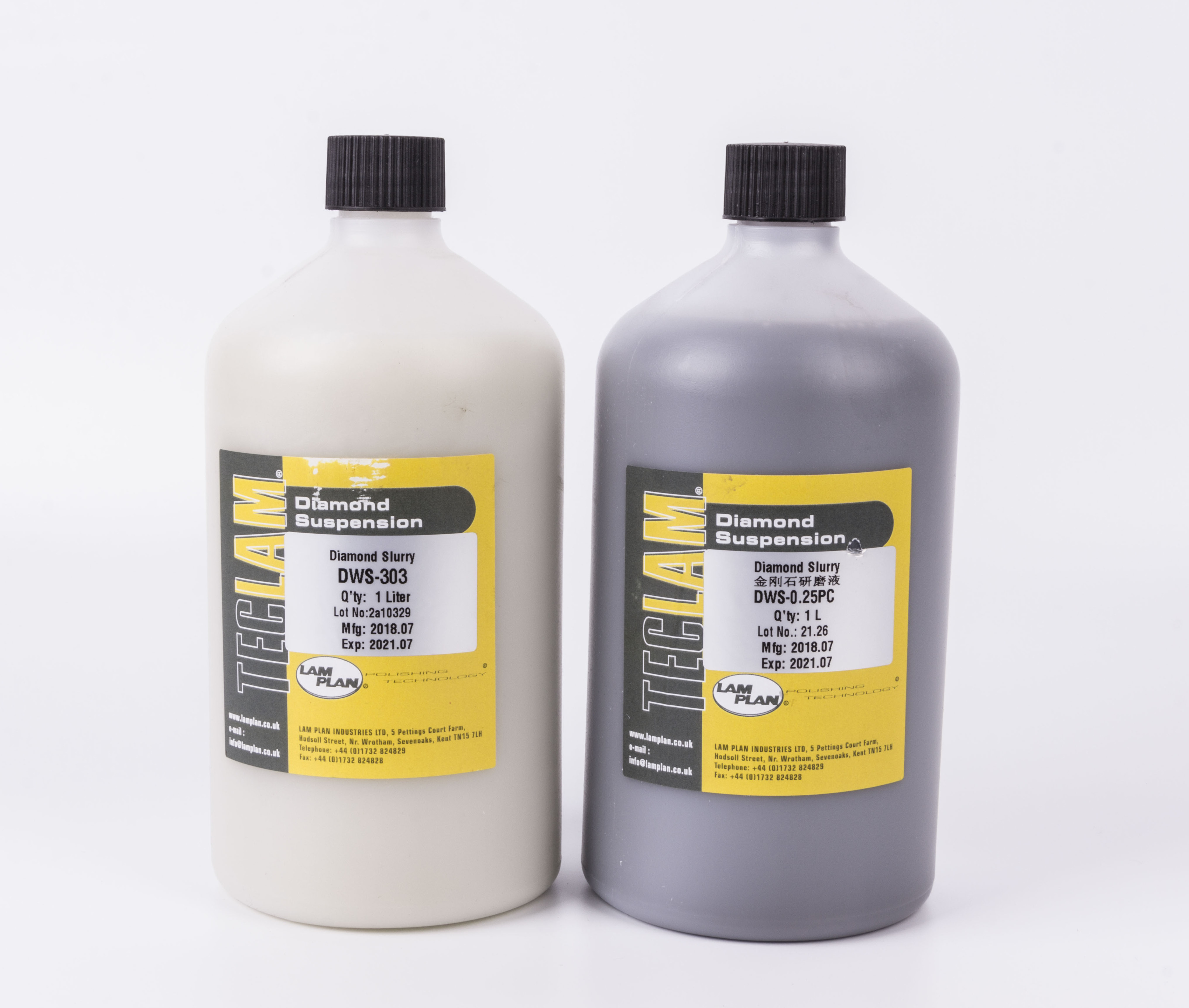 High effective lapping liquid for pumps and valves