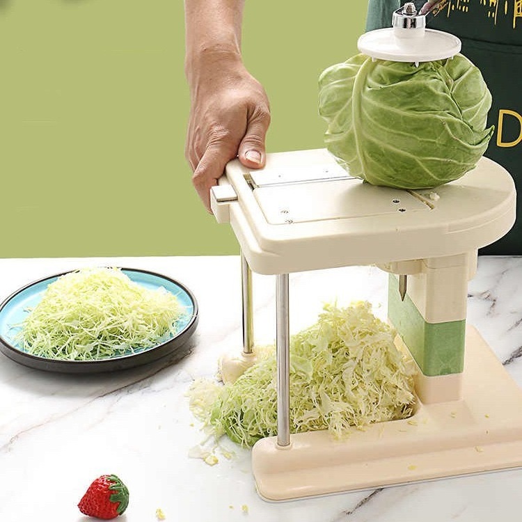 Hot Selling Multifunctional Vegetable Cutter Manual Slicer Stainless Steel Kitchen Vegetable Food Chopper Cabbage Slicer