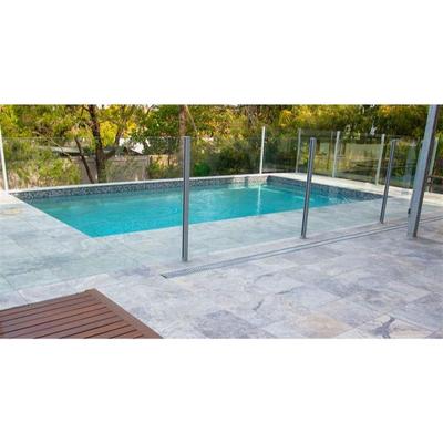 10MM Frameless Glass Pool Fencing Glass Railing Balustrade Posts