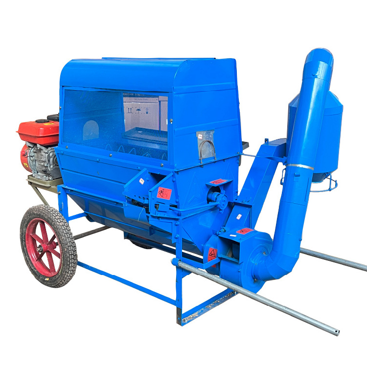 2024 new design hot selling factory supply paddy wheat bean sorghum thresher multifunctional machine