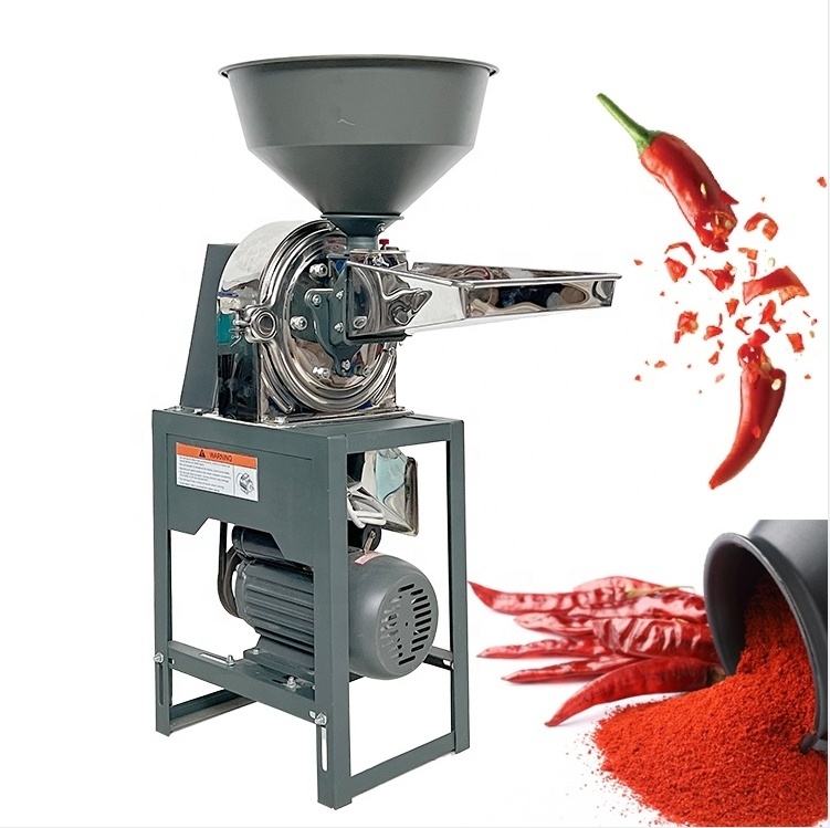 Best price maize chili grinding grain corn grinder pepper flour mill machine spices crusher pulverizer produced by Backbone