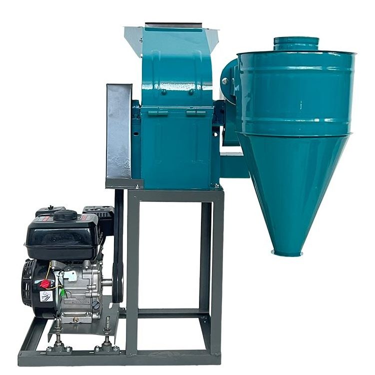 Backbone Machinery feed crusher and grinder grass feed processing machine  corn rice husk maize grinding machine hammer mill