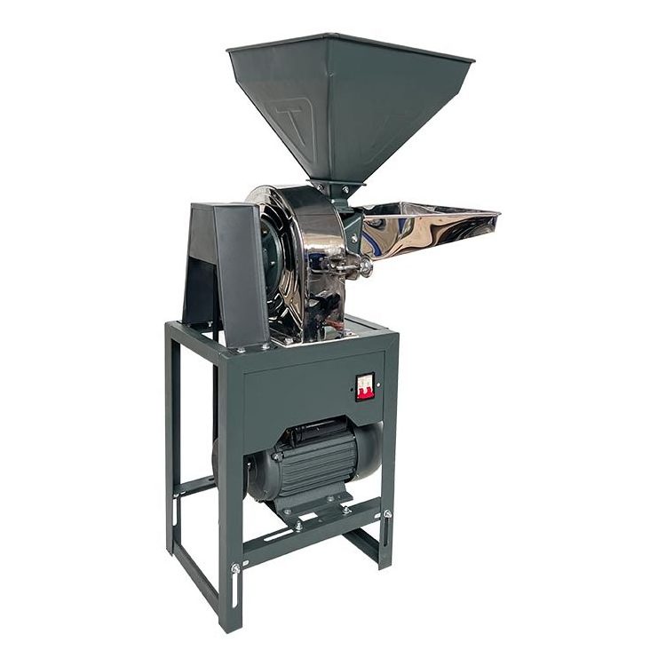 Backbone machinery stainless steel chili  flour milling machine/pepper crusher electric flour mill BB-F21S