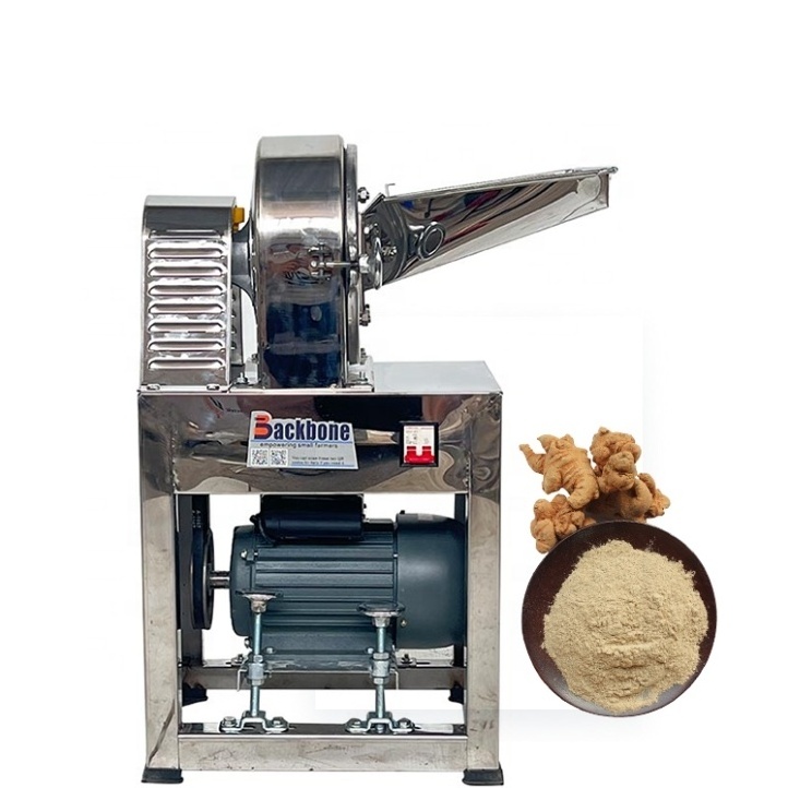 Backbone Machinery  stainless steel Ingredients Grinder spice grinder wheat flour mill corn flour mill