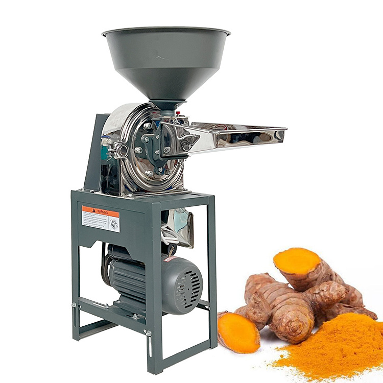 New Model Customized Disc Pulverizer Baker Disk Mill Dry Chili Grinding Machine BB-F21S SPICE GRINDER With Cooper Motor