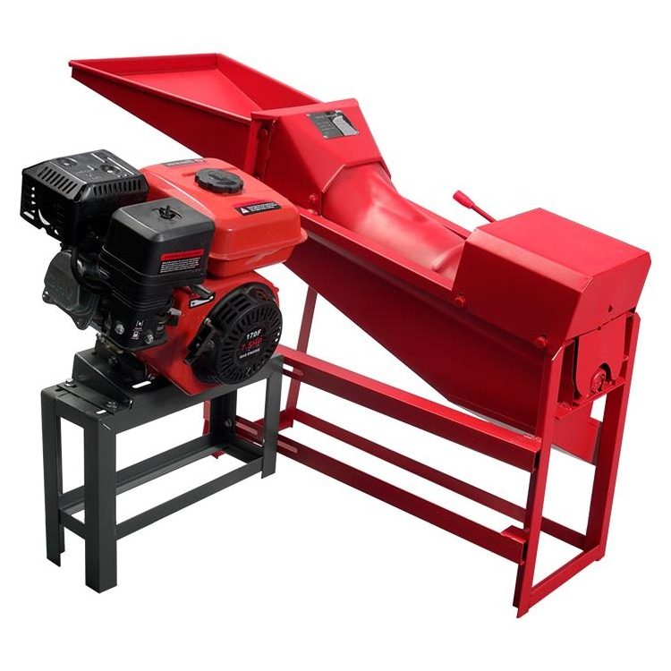 Backbone Machinery high capacity corn thresher maize thresher with 7.5 HP gasoline engine