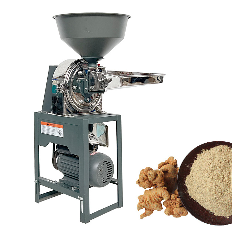 250kg/hour SS factory supply grain spices flour maize flour rice flour mill hot selling BB-F21S