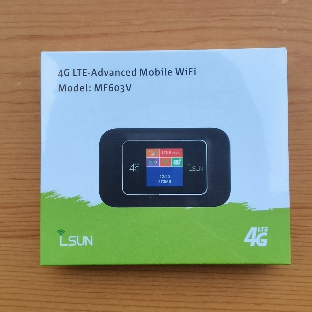 Telenet LSUN MF603V 300M CAT4 WIFI Wireless Router 4G LTE Pocket mobile hotspot