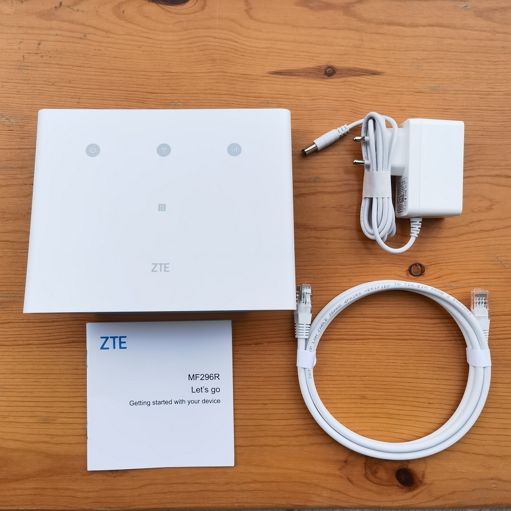 ZTE MF296R 4G LTE CPE Router 300M Cat6 Wireless WIFI Gateway indoor router