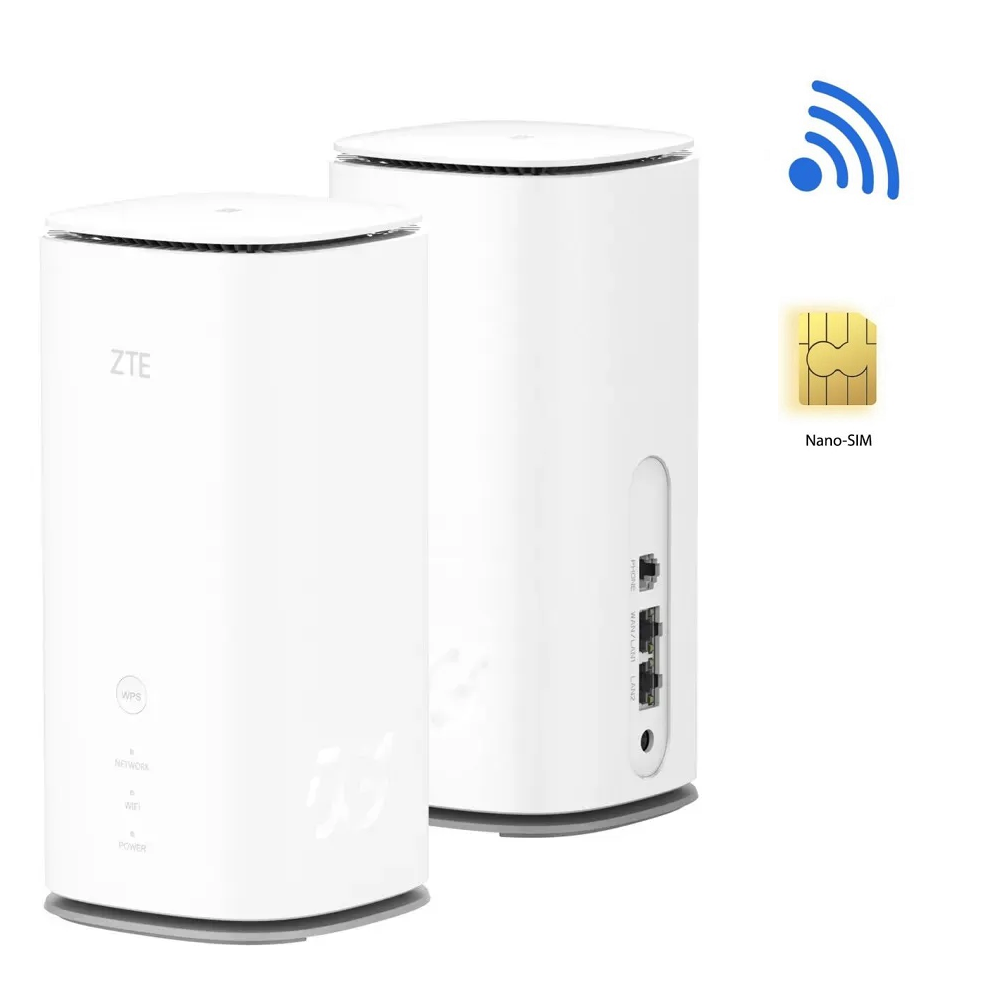 ZTE 5G CPE MC888 pro wireless Router SDX62 MC888a 4G LTE Cat19 WiFi Hotspot,WiFi6 Up to 4.8Gbps,Connect up to 128 Devices