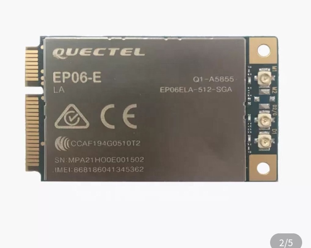 EP06 Series IoT/M2M-optimized LTE Cat 6 Mini PCIe Module