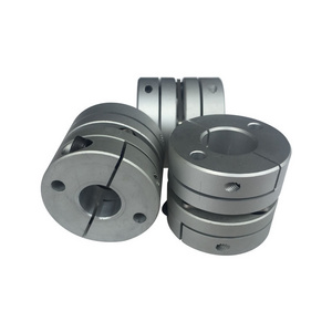 Aluminum alloy elastic single and double diaphragm laminated coupling servo motor screw shaft connection