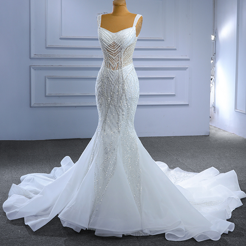 Jancember 222147 2023 New Illusion Mermaid Wedding Dresses Women Gowns