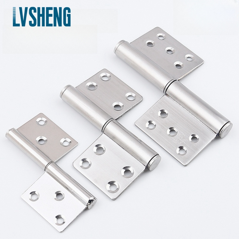 Factory Wholesale Removable door hinge detachable loose pin hinge swinging butt flag door hinges for wooden door