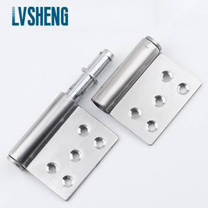 Factory Wholesale Removable door hinge detachable loose pin hinge swinging butt flag door hinges for wooden door