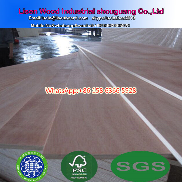 Okoume/bintangor playwood red color 4x8 packing plywood laminated wood for sale